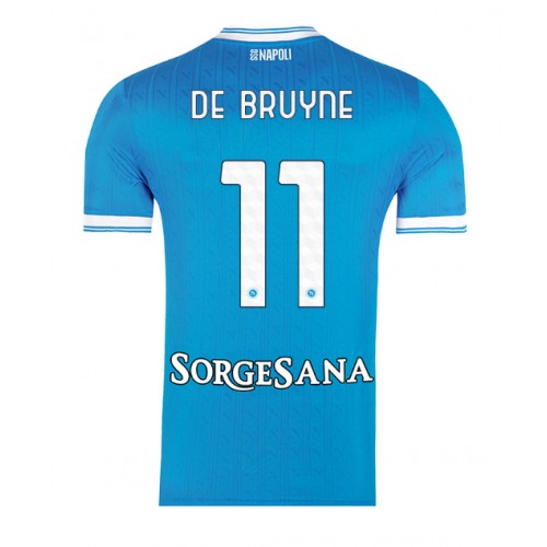 SSC Napoli Kevin De Bruyne #11 Replika Hemmatröja 2025-26 Kortärmad